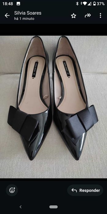 Sapatos salto médio Zara