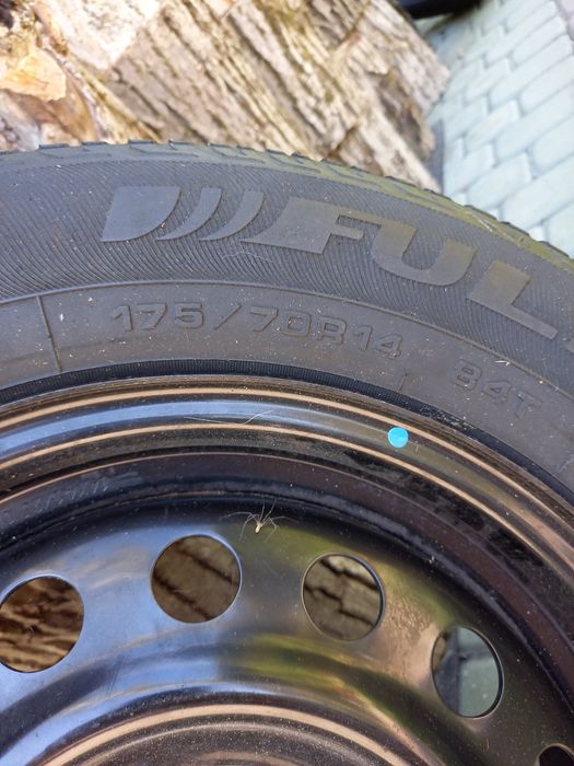 koło opon zapasowa dojazdowa  fulda 175/70R14 84T