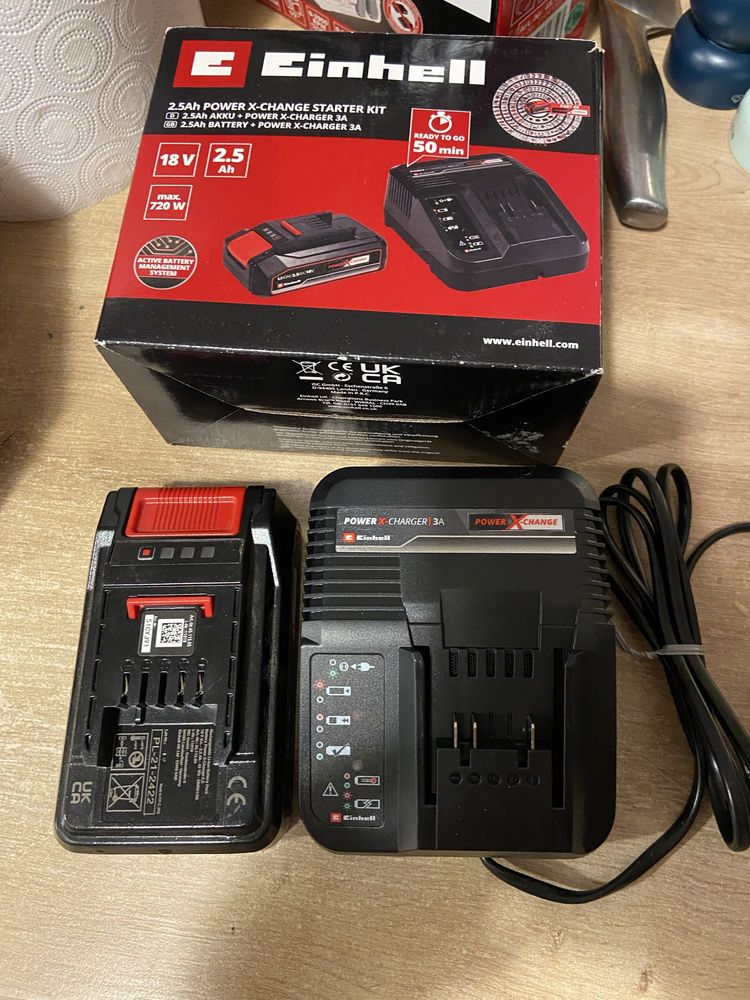 Einhell zestaw startowy 18V akumulator z ładowarką