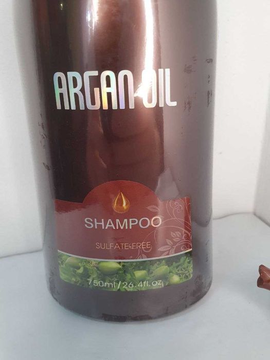 750 мл Шампунь для волос с аргановым маслом Clever Morocco argan oil