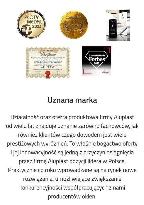 Okna pcv, aluminiowe