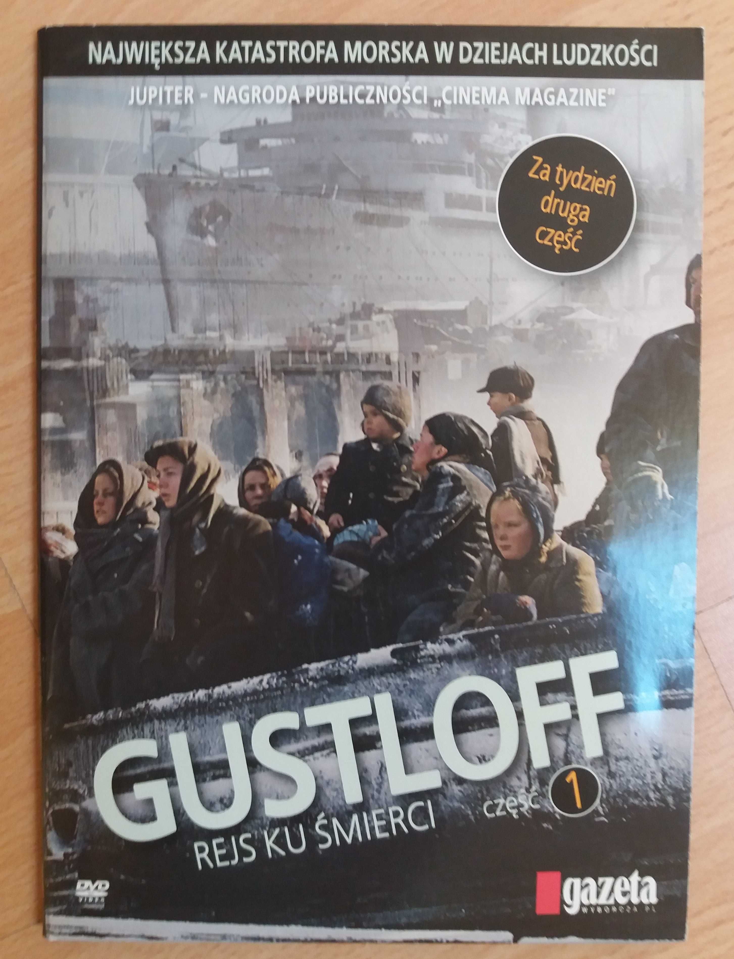 Filmy DVD zestaw - Gustloff rejs ku śmierci cz 1 i 2 szt 3