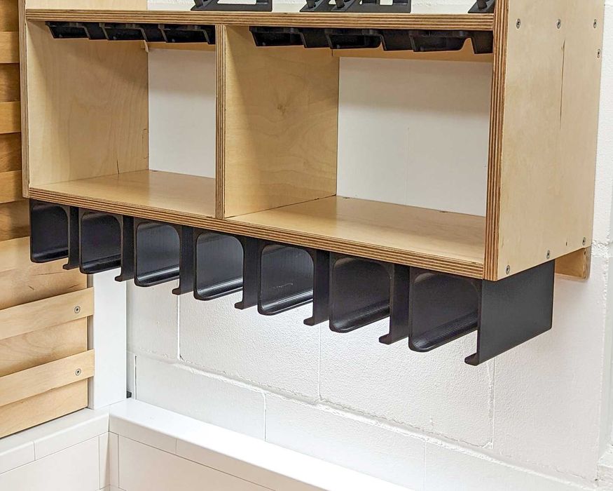 Uchwyt na wiertarkę bezprzewodową (Makita, DeWalt, Bosch, Festool, …)