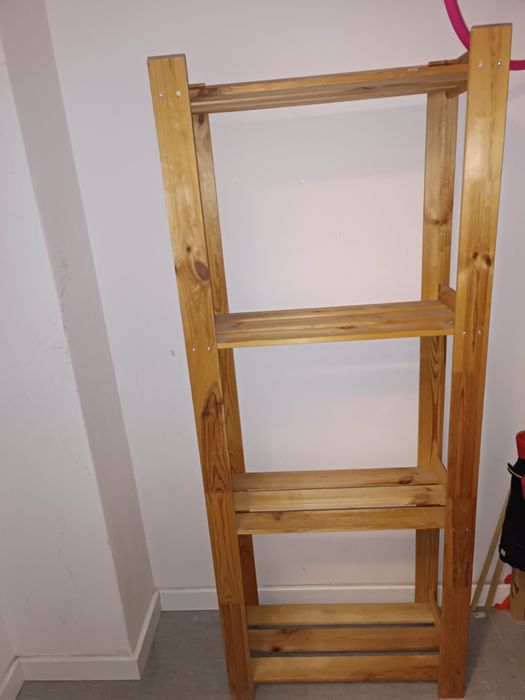 Duży regał Ikea drewniany  półka