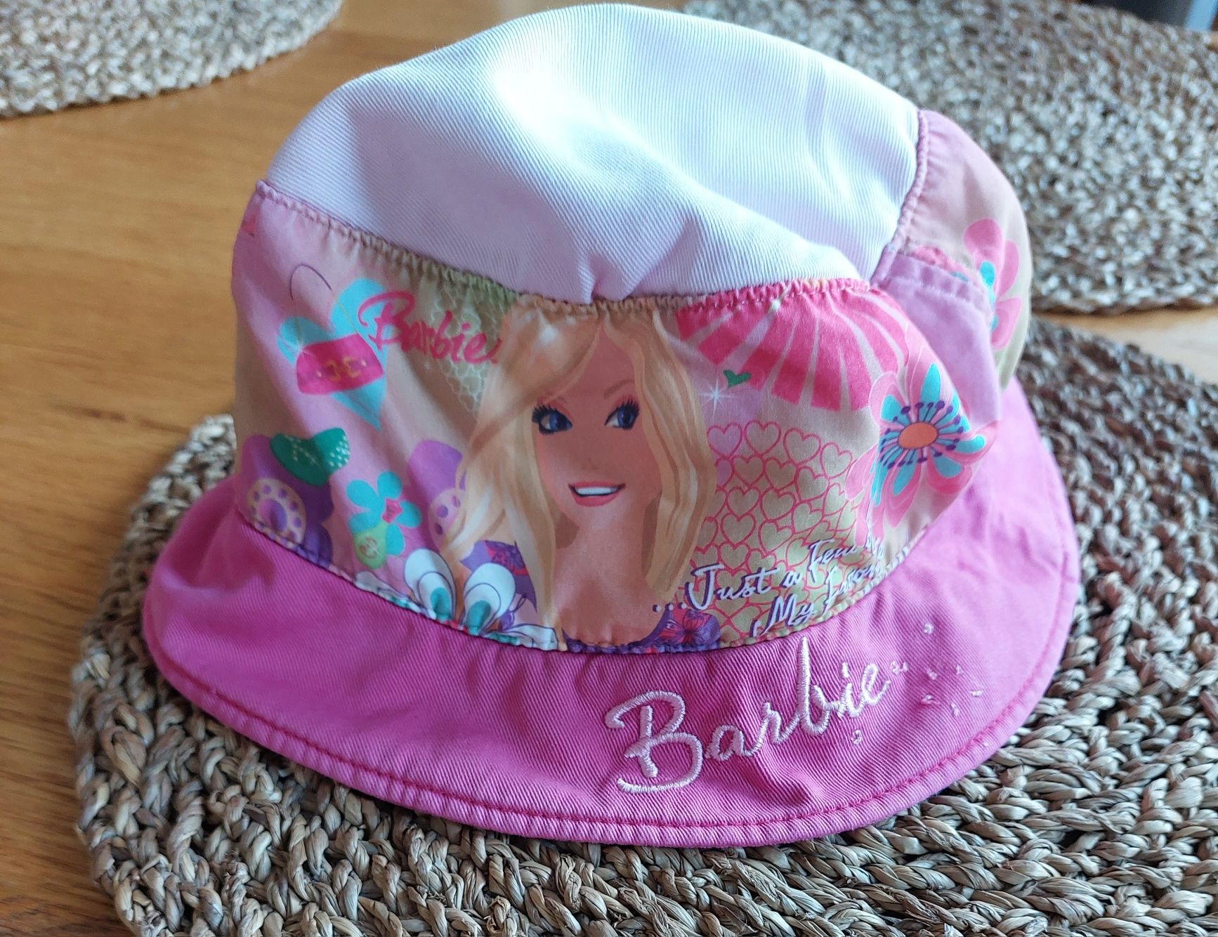 Kapelusz Barbie 52cm wentylowany na lato i nie tylko