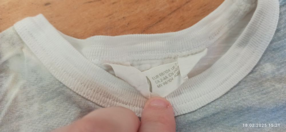 Koszulka dł rękaw H&M roz 98/104