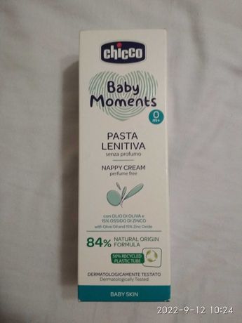 Крем детский под подгузник Chicco baby moments