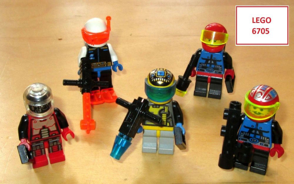 LEGO Space II: 6949; 6925; 6848; 6896; 6703; 6705; 6704