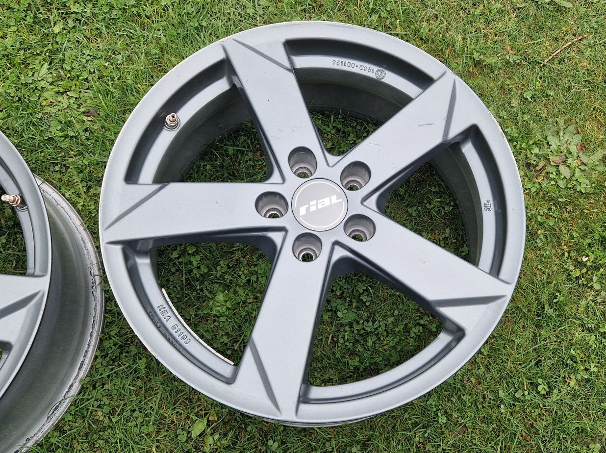 Felgi Rial 18 5x112 Audi,Mercedes,Skoda,Seat,Volkswagen Alufelgi,Koła