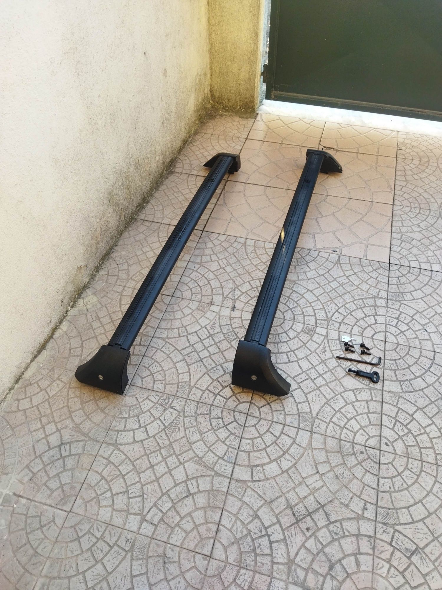 Barras tejadilho e gancho reboque original Renault Megane Scenic
