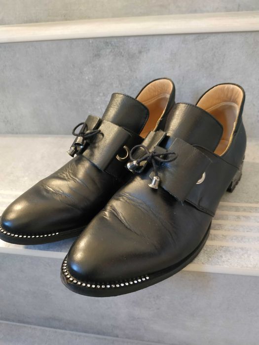 Buty damskie ze skóry naturalnej.Roz.40