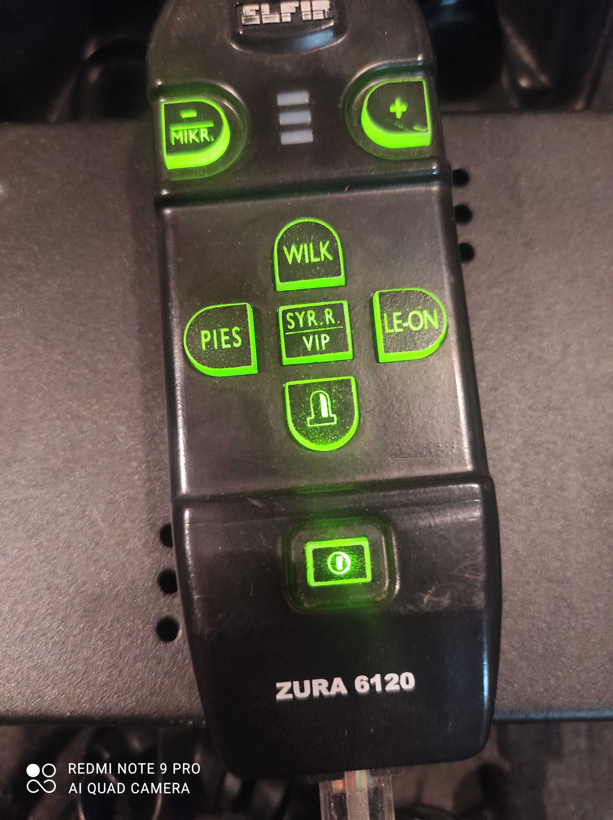 Modulator sygnałów Zura 6120 pojazdy uprzywilejowane z głośnikiem