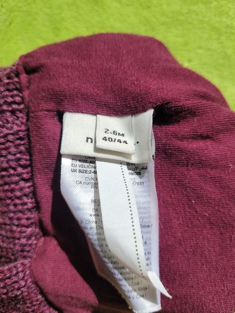 Czapka r 40 44 Nameit name it termiczna 100proc wełna jak merino nowa