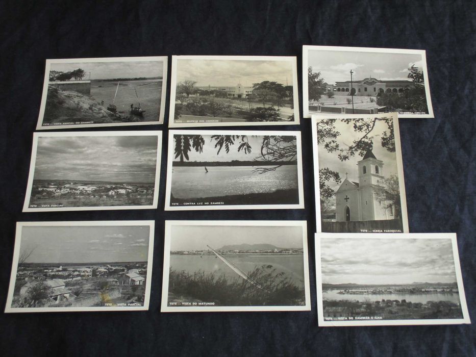 Bilhete Postal Moçambique Lourenço Marques Preto e Branco Freire