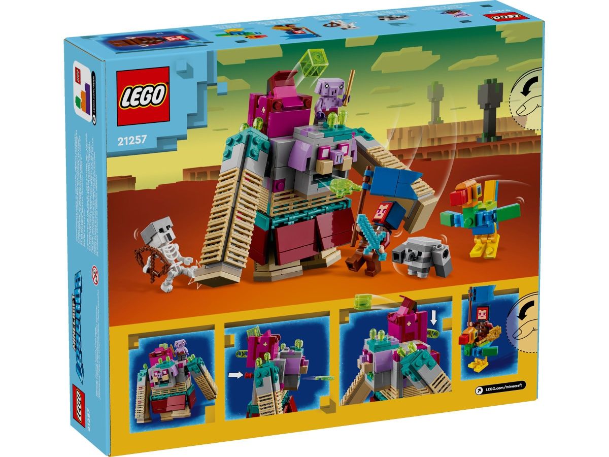 LEGO Minecraft 21257 - Decydujące starcie z Dewastatorem