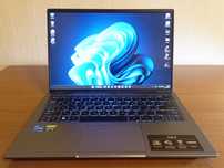 Компактний ігровий ноутбук | Acer Swift X |  RTX 3050 | Core i5-1240P