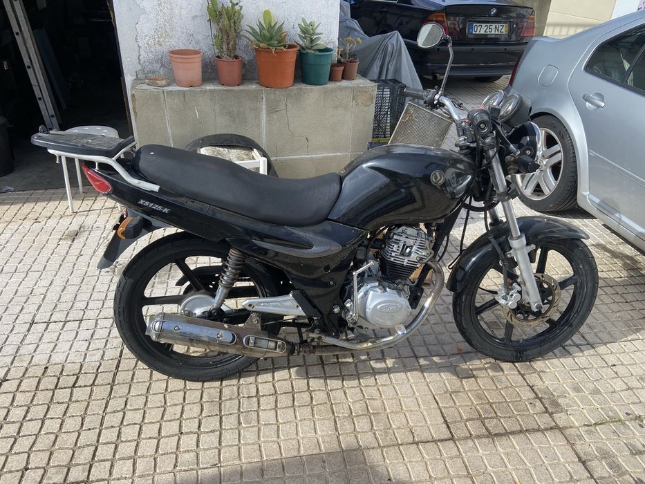 Sym xs125 avariada