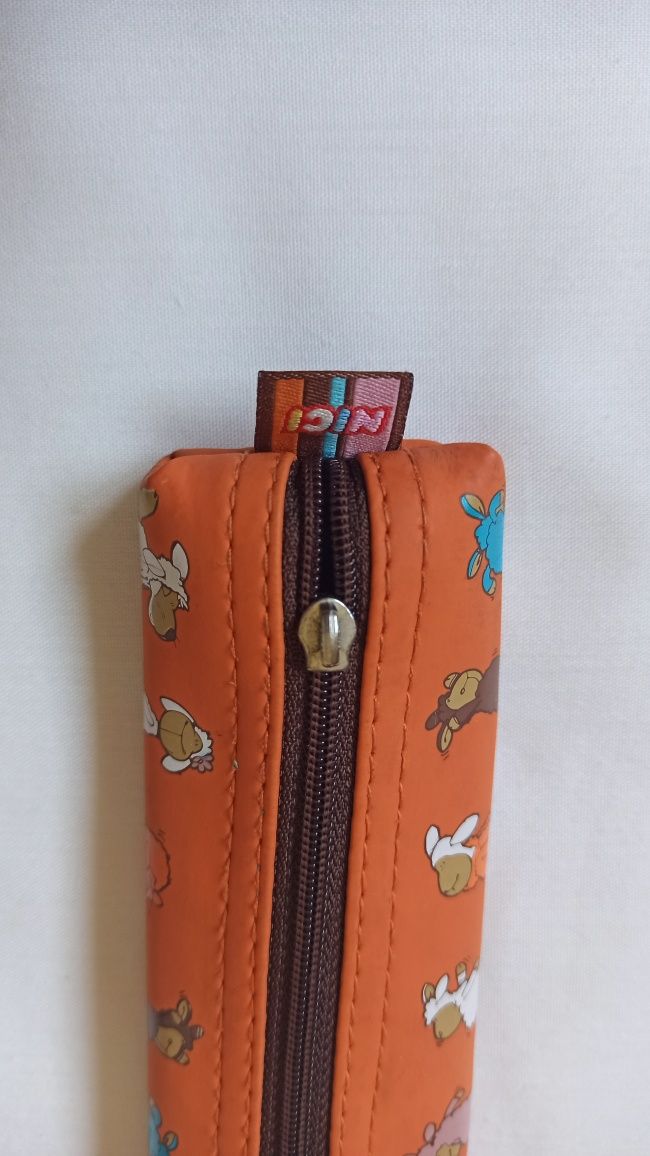 Porta lápis/estojo laranja NICI