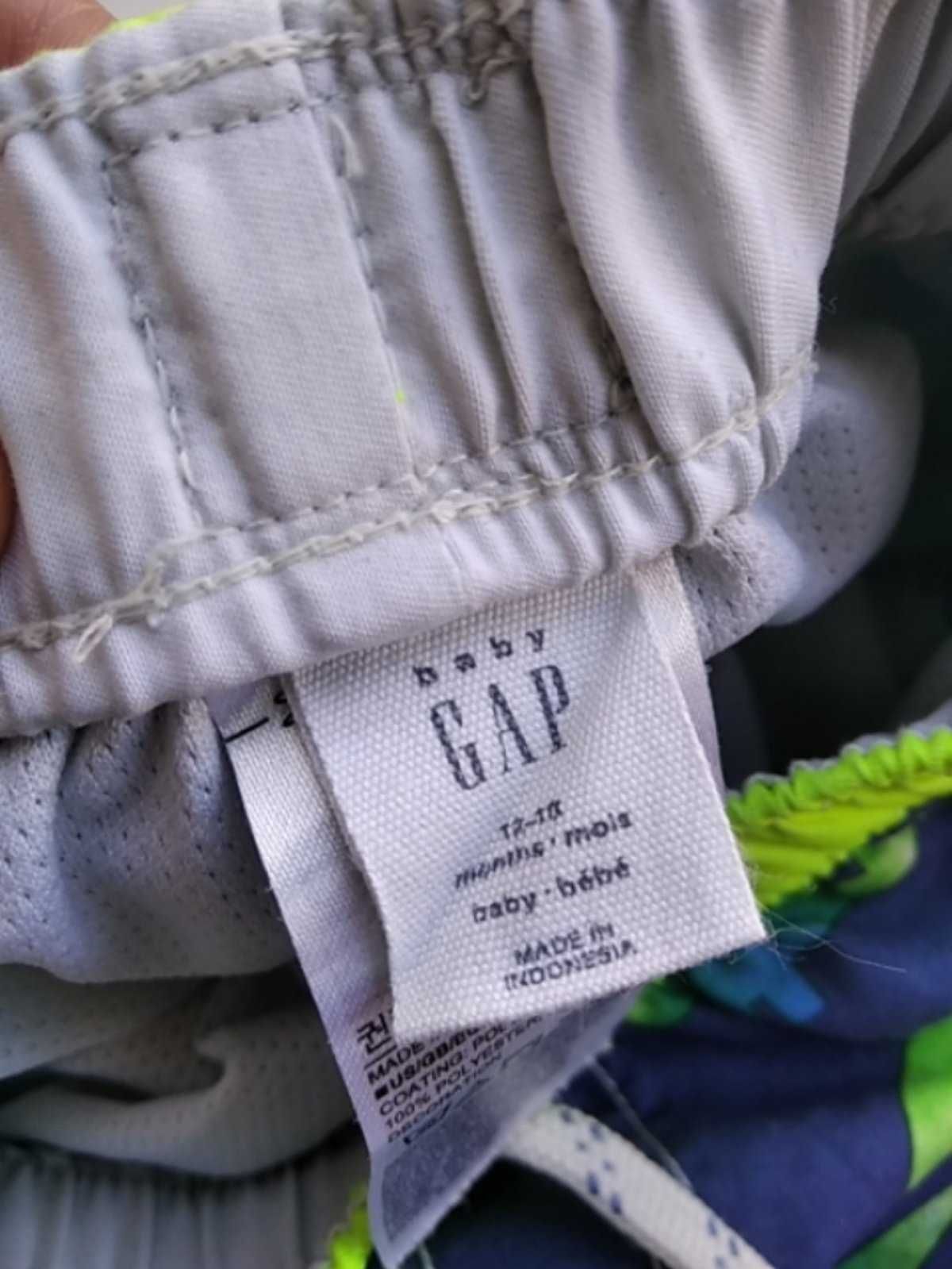 Gap купальный костюм 12-18 мес 80 см динозавры