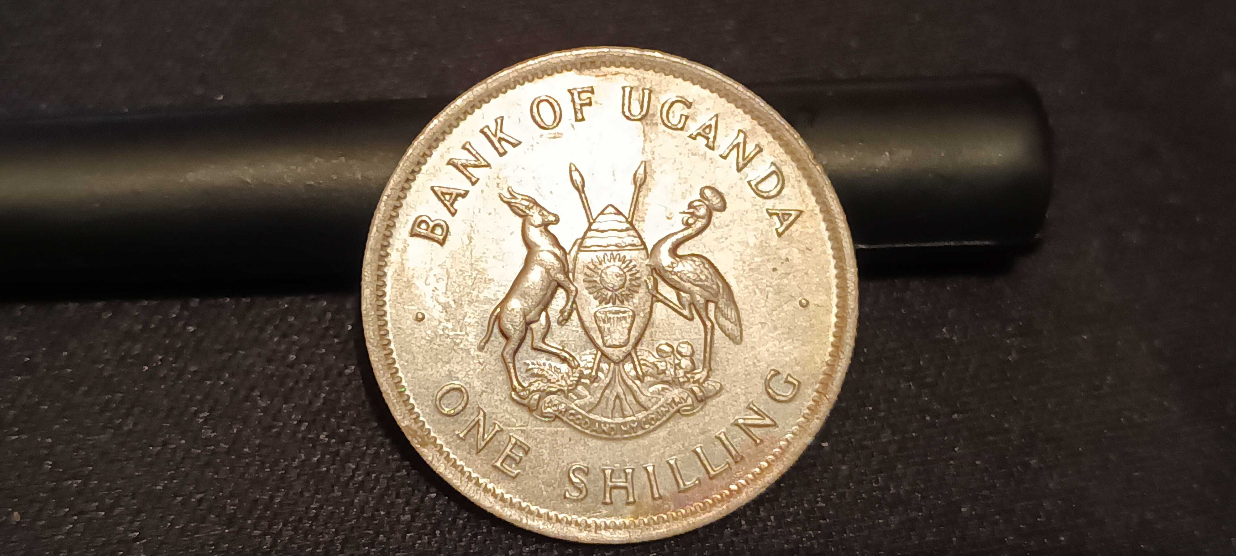 Moneta Uganda 1 Shilling 1976r.Menniczy stan.!