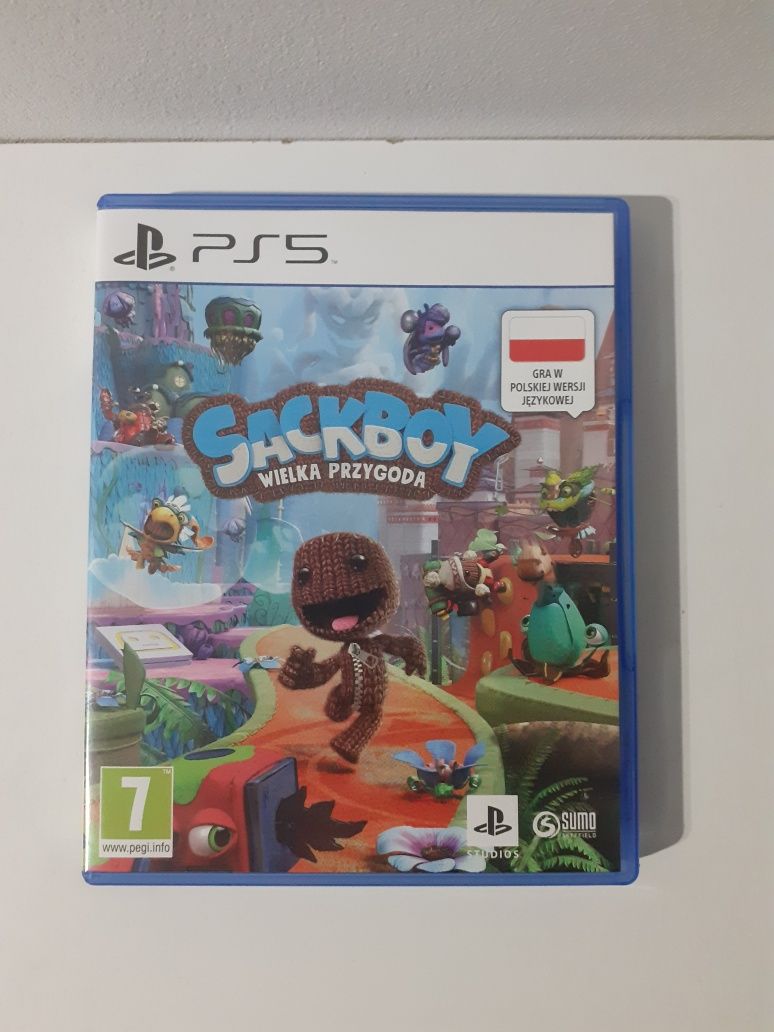 Gra "Sackboy: Wielka Przygoda" w Polskiej wersji językowej na PS5