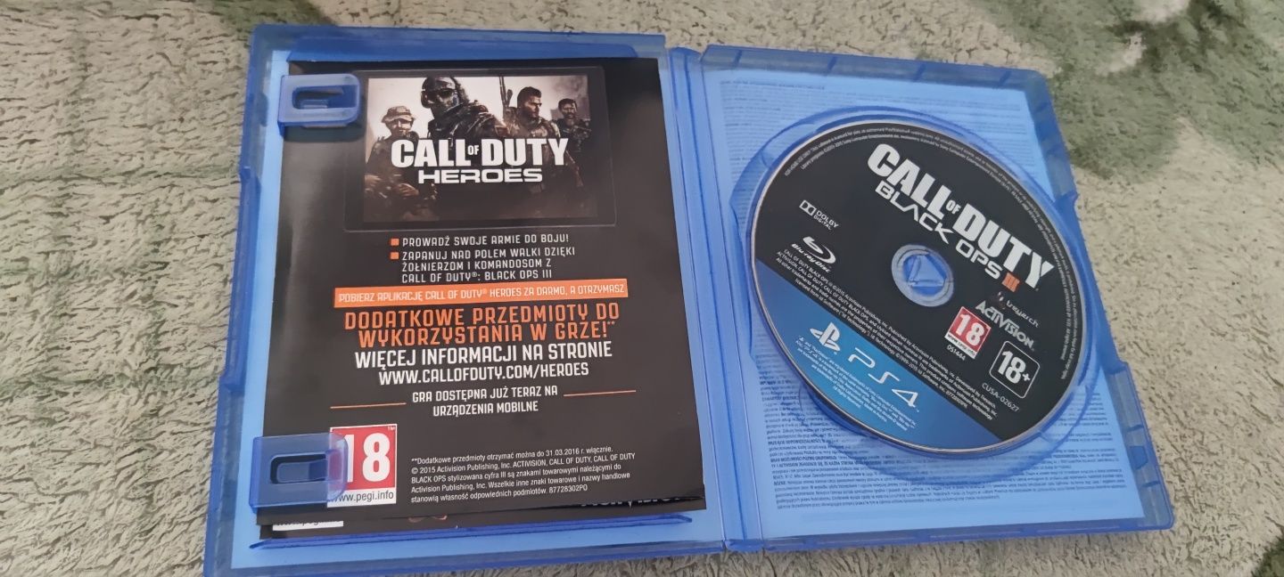Gra do konsoli PS4 Call Of Duty Black OPS lll