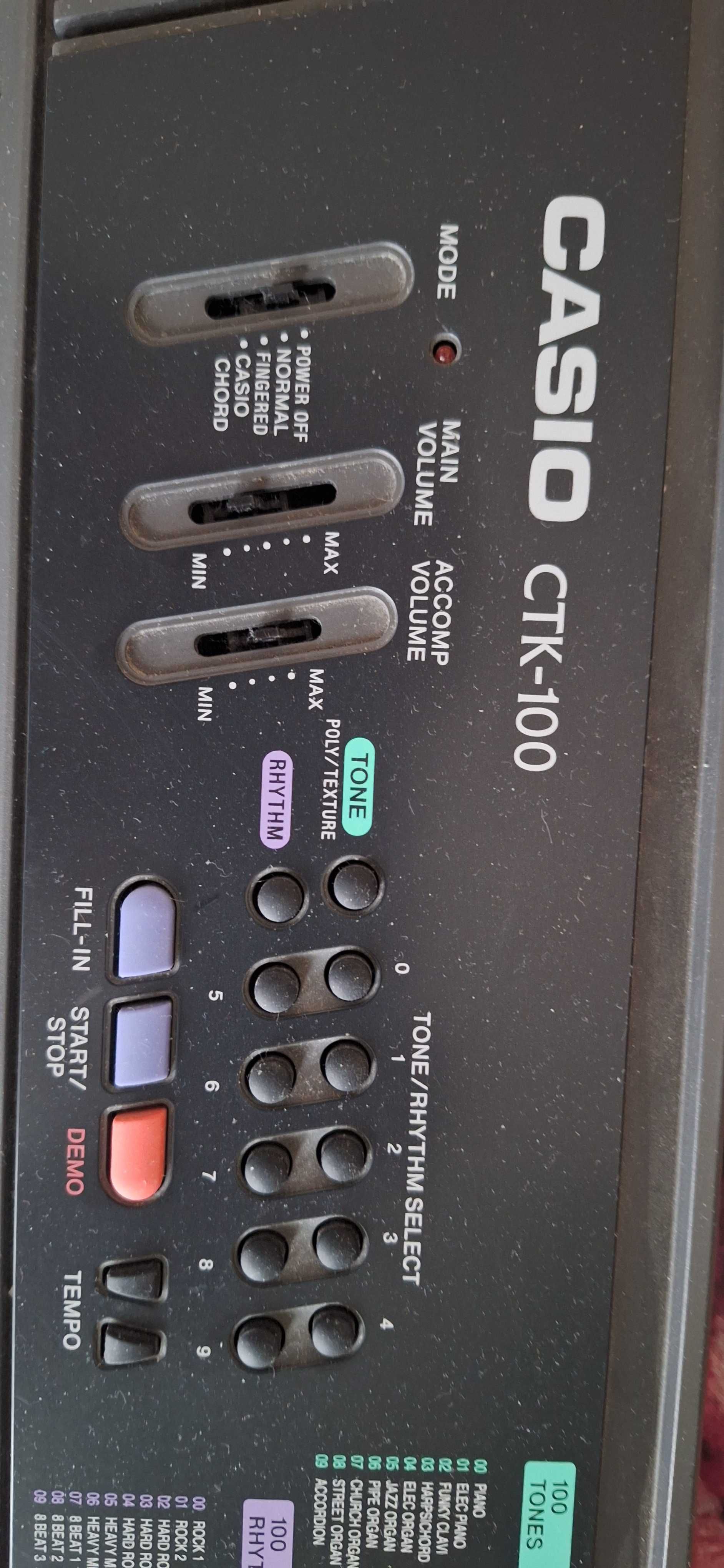 klawiatura Casio CTK 100 używana