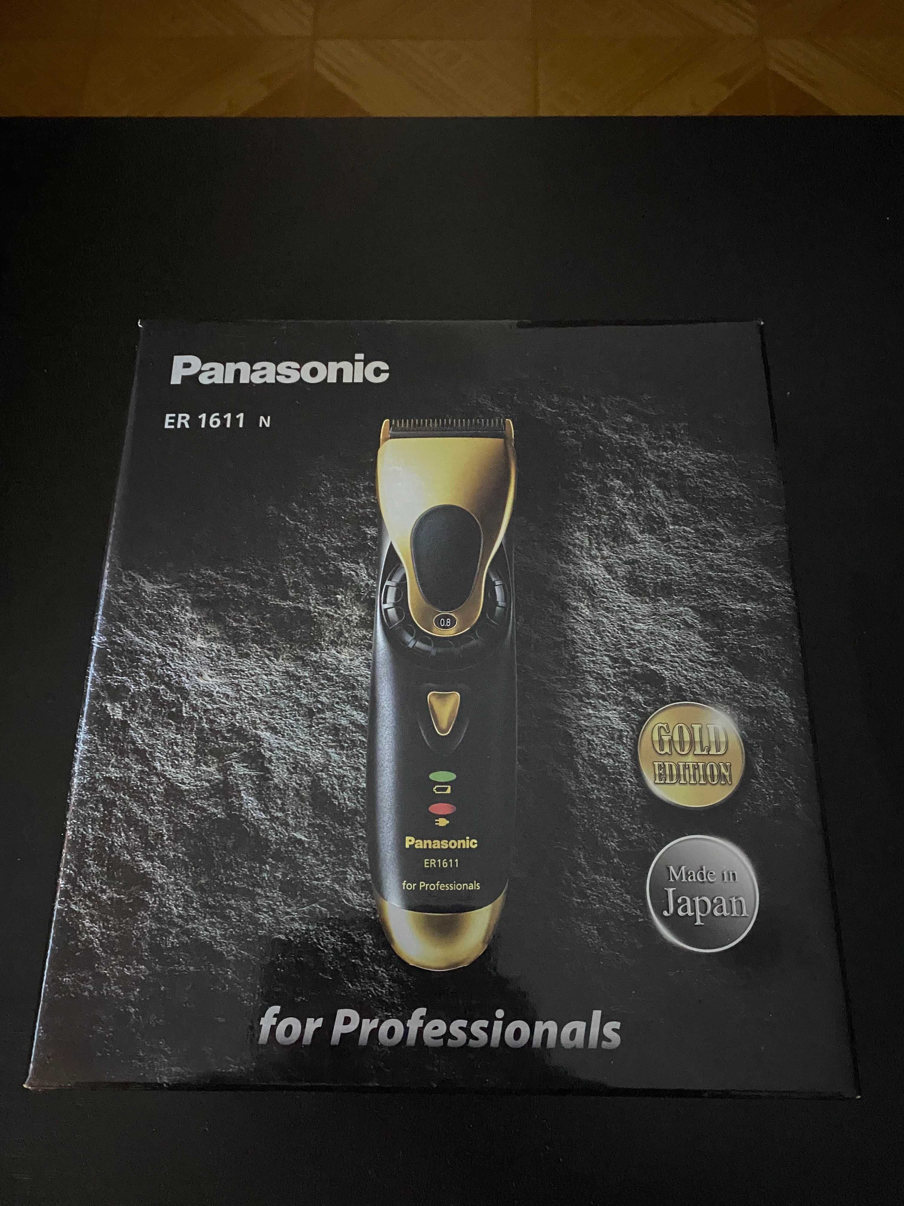 Máquina de Cortar Cabelo Profissional Panasonic Edição Especial Gold