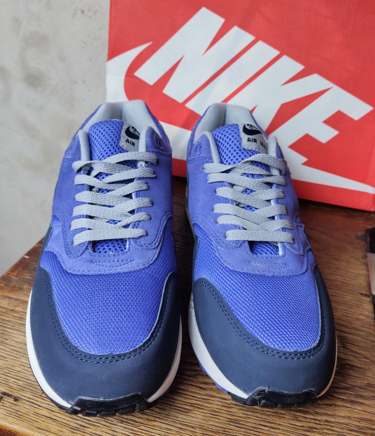 NIKE AIR MAX 1 - buty męskie (44 / 28cm) fioletowe / nowe Warszawa / 2
