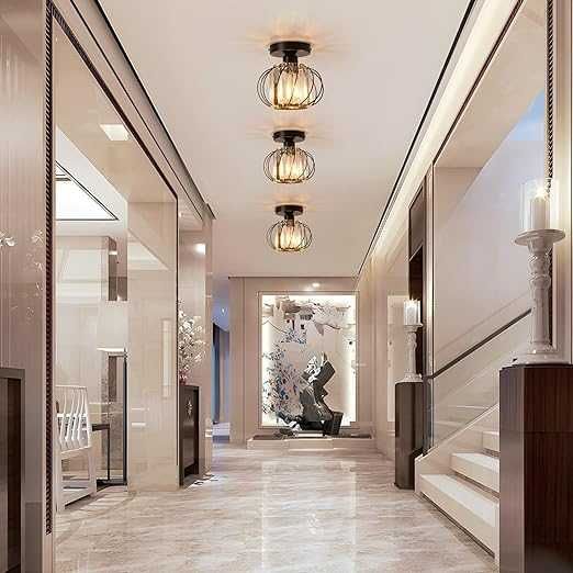 Mini Kryształowy Żyrandol FORCOSO Ø18cm Art Deco