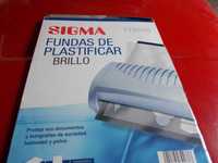 50 folhas Sigma plastificar.