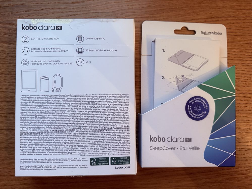 Vendo Kobo Clara 2E (adquirido em 2023)