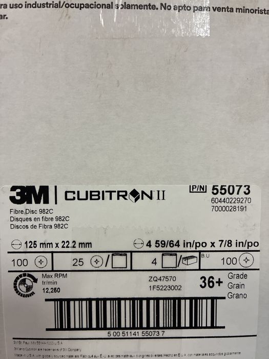 3M 982C 125 mm P36+ Cubitron II – karton 100 szt hermetycznie – 380 zł