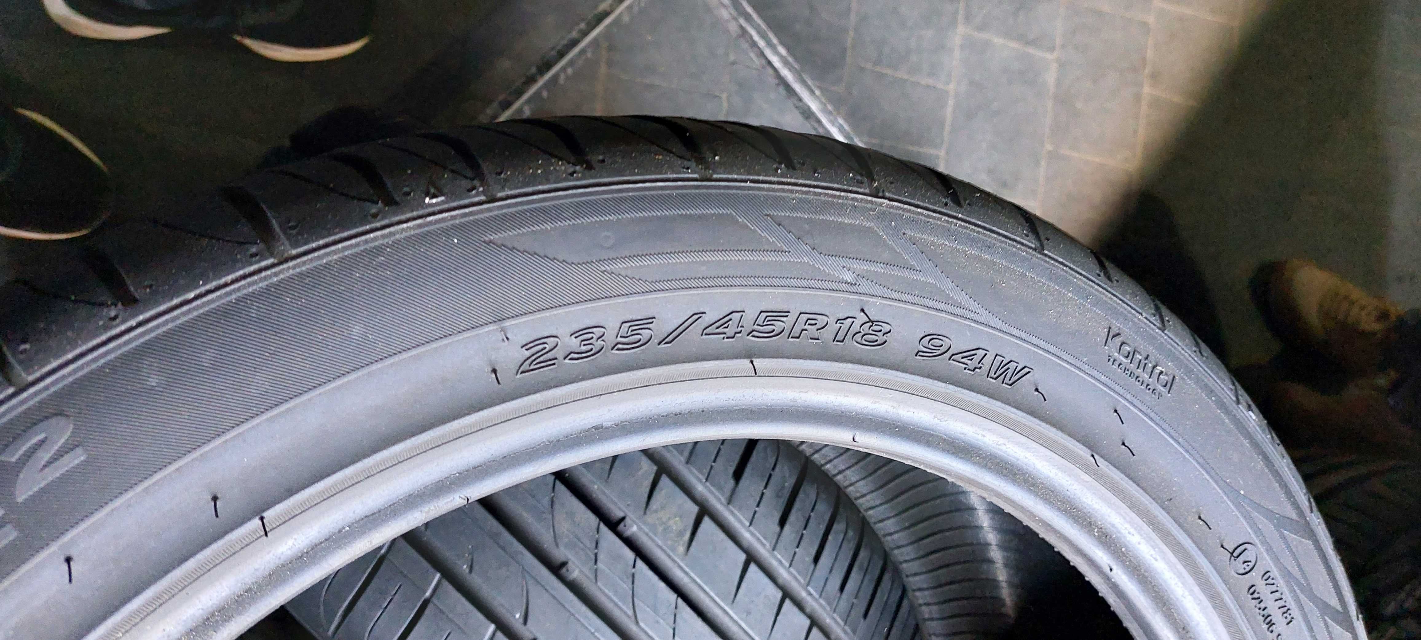 Резина літня, 7.3мм, Hankook Ventus Prime 2 235\45 R18 (арт.9203)