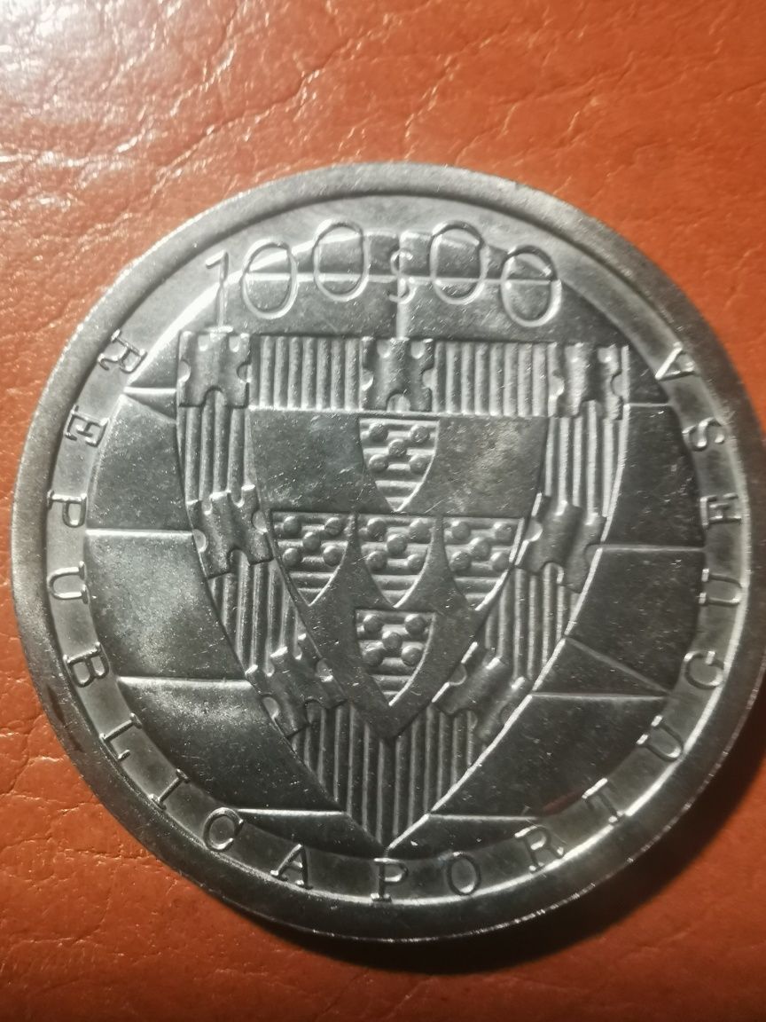 Moeda de 100 escudos - 600 Anos da Batalha de Aljubarrota