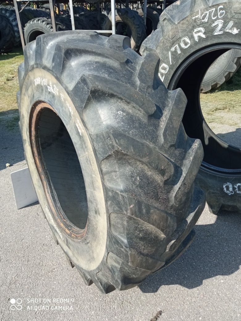 335/80R20 (12.5R20) Michelin opona rolnicza przemysłowa używana