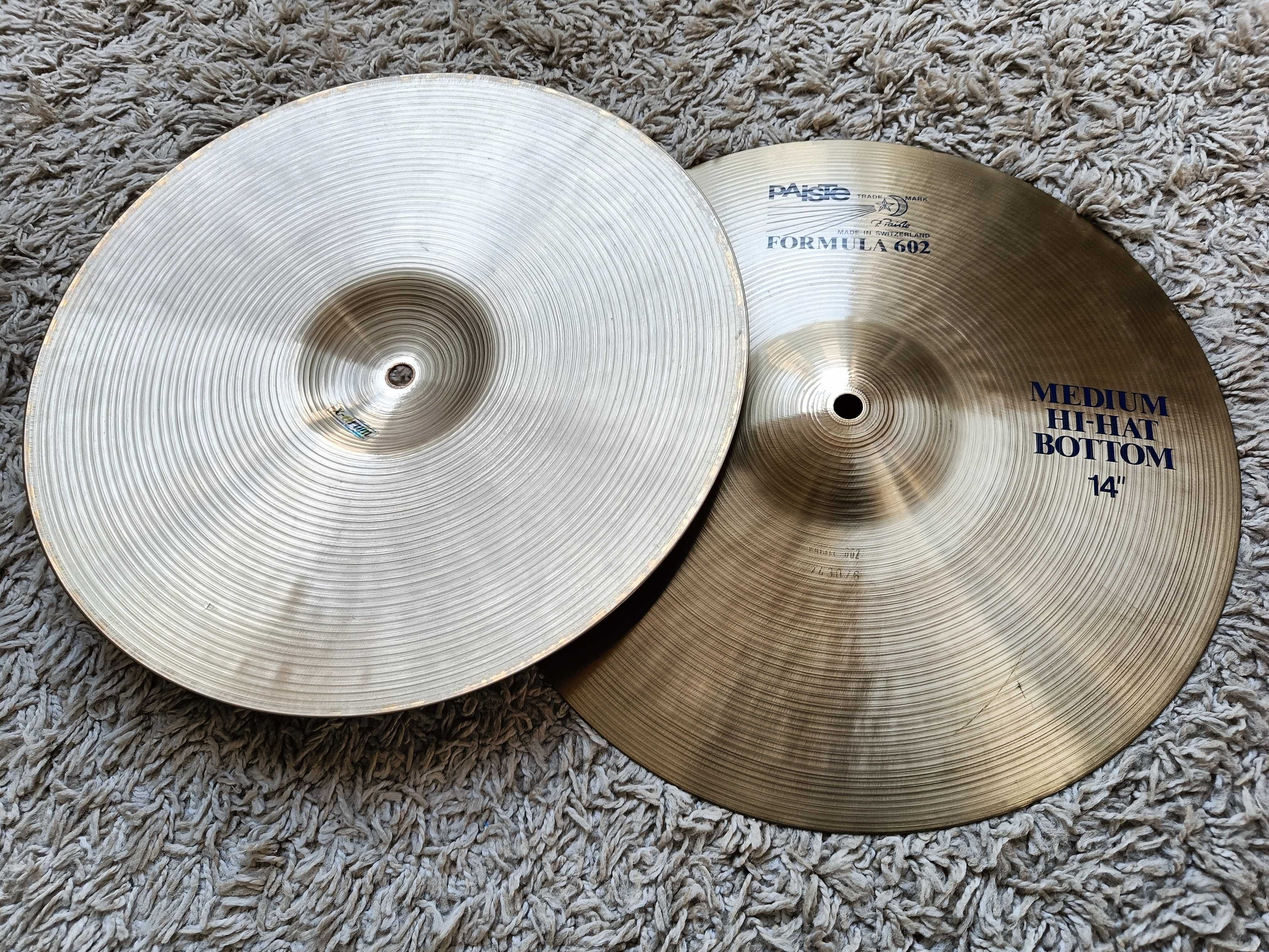 Talerze perkusyjne PAISTE FORMULA 602 BLUE LABEL MEDIUM Hi Hat 14"