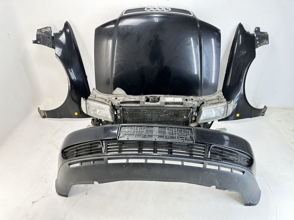 Audi A4 B5 przód kompletny maska zderzak pas przedni lampy błotnik