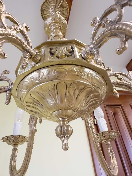 Люстра бронзова світильник бронзовий люстра винтажная люстра бронзовая