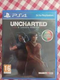 Jogos PS4 Uncharted.
