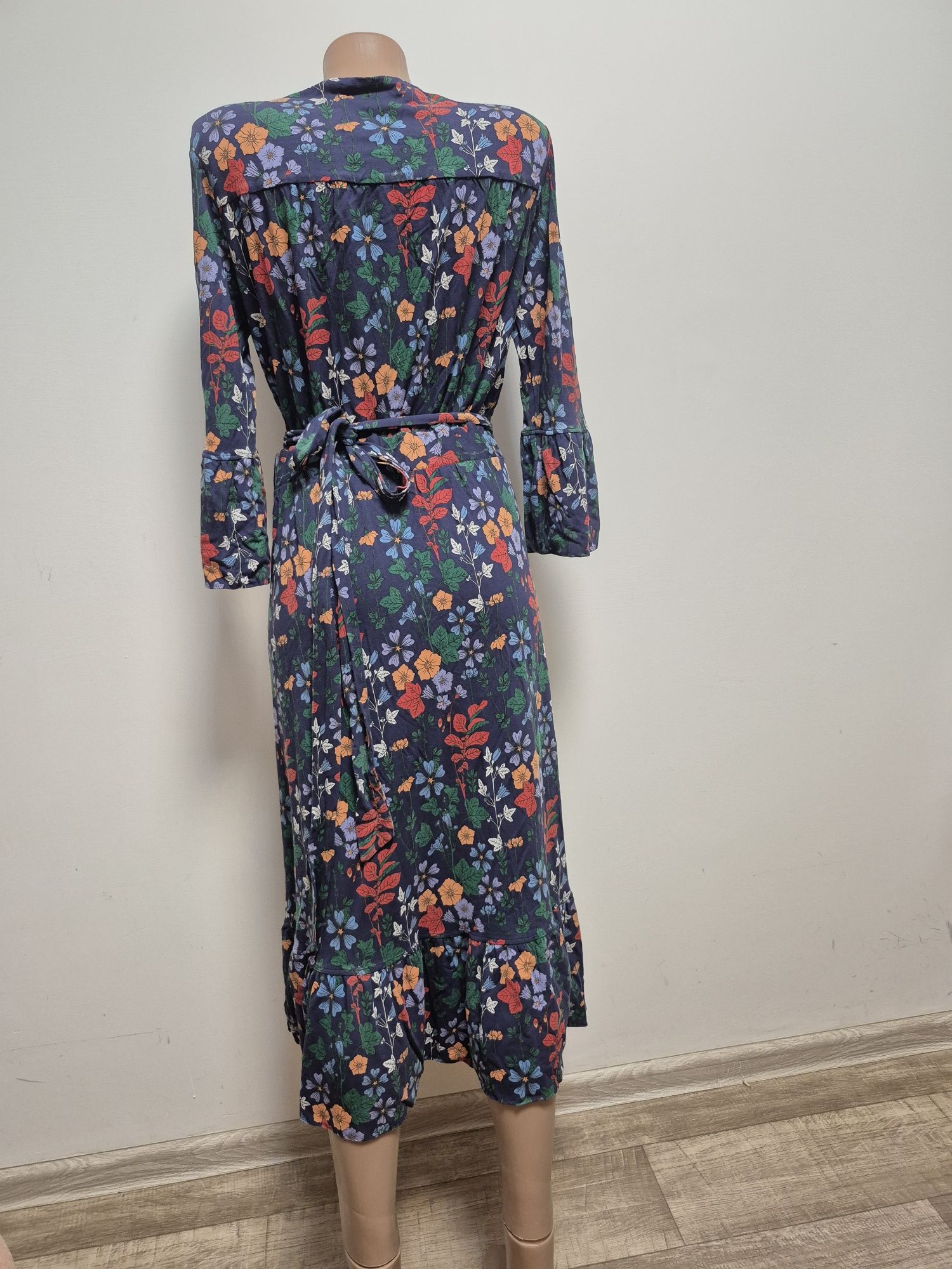 lk bennett vika dress LONDON 3/4 рукав Сукня-халат трикотажна сукня