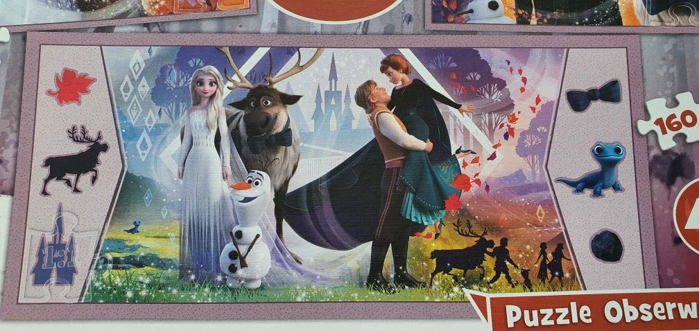 Puzzle Trefl Kraina Lodu Frozen II 4w1 4+