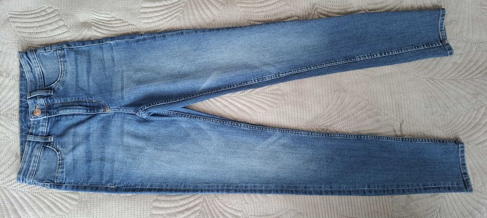 Spodnie jeansowe rurki H&M, rozm.34