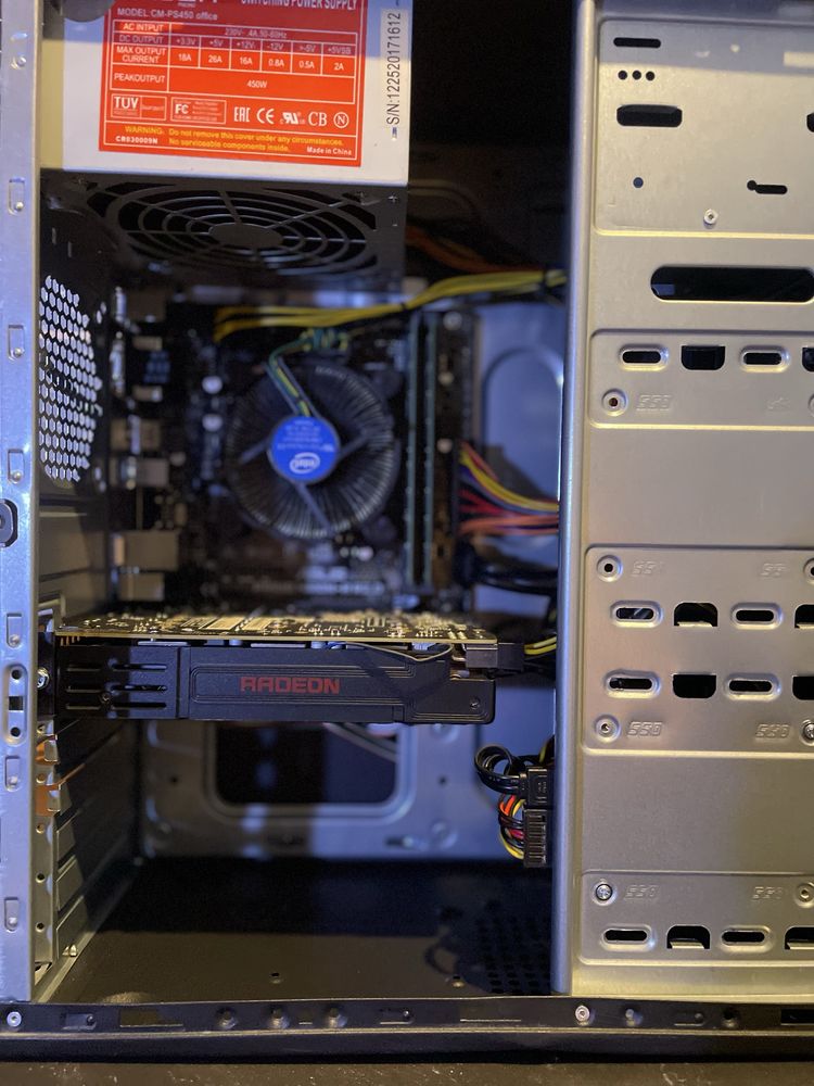 RX 5500 4GB GDDR6 | i5-8400 | 16GB DDR4 | 256GB SSD | Ігровий ПК