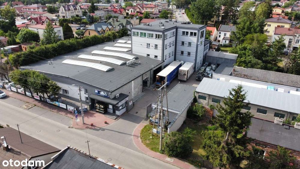 Hala produkcyjno - magazynowa z budynkiem biurowym Leszno k. Warszawa