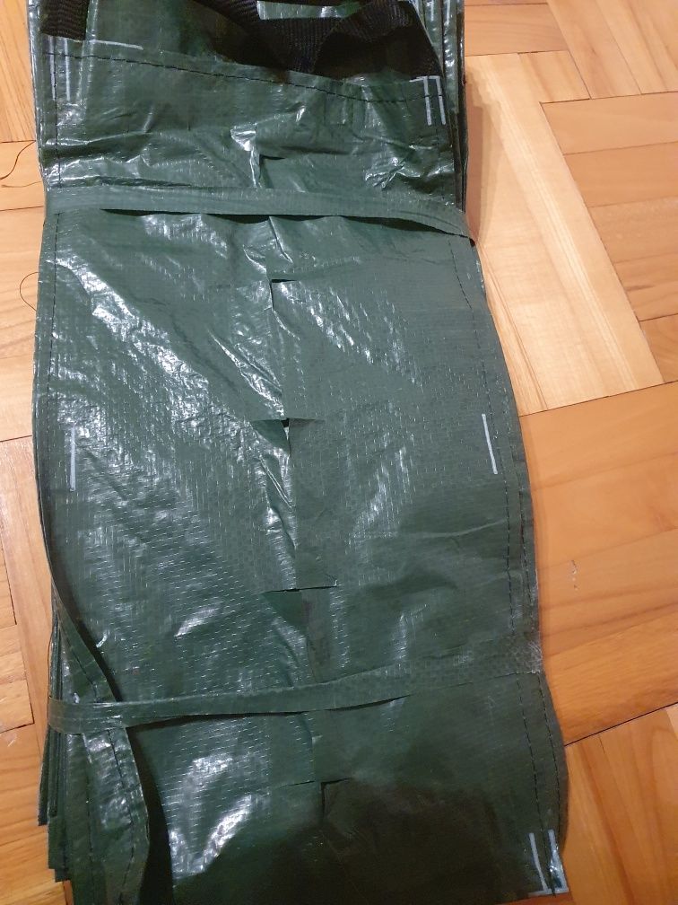 Zestaw Torba Worek do sadzenia roślin / truskawek wiszących