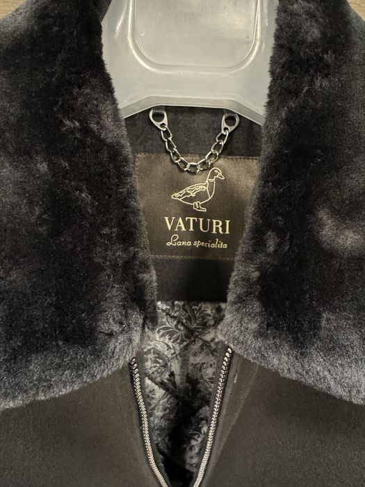 Кашемірова куртка Vaturi-комір знімається! Легка і приємна!
