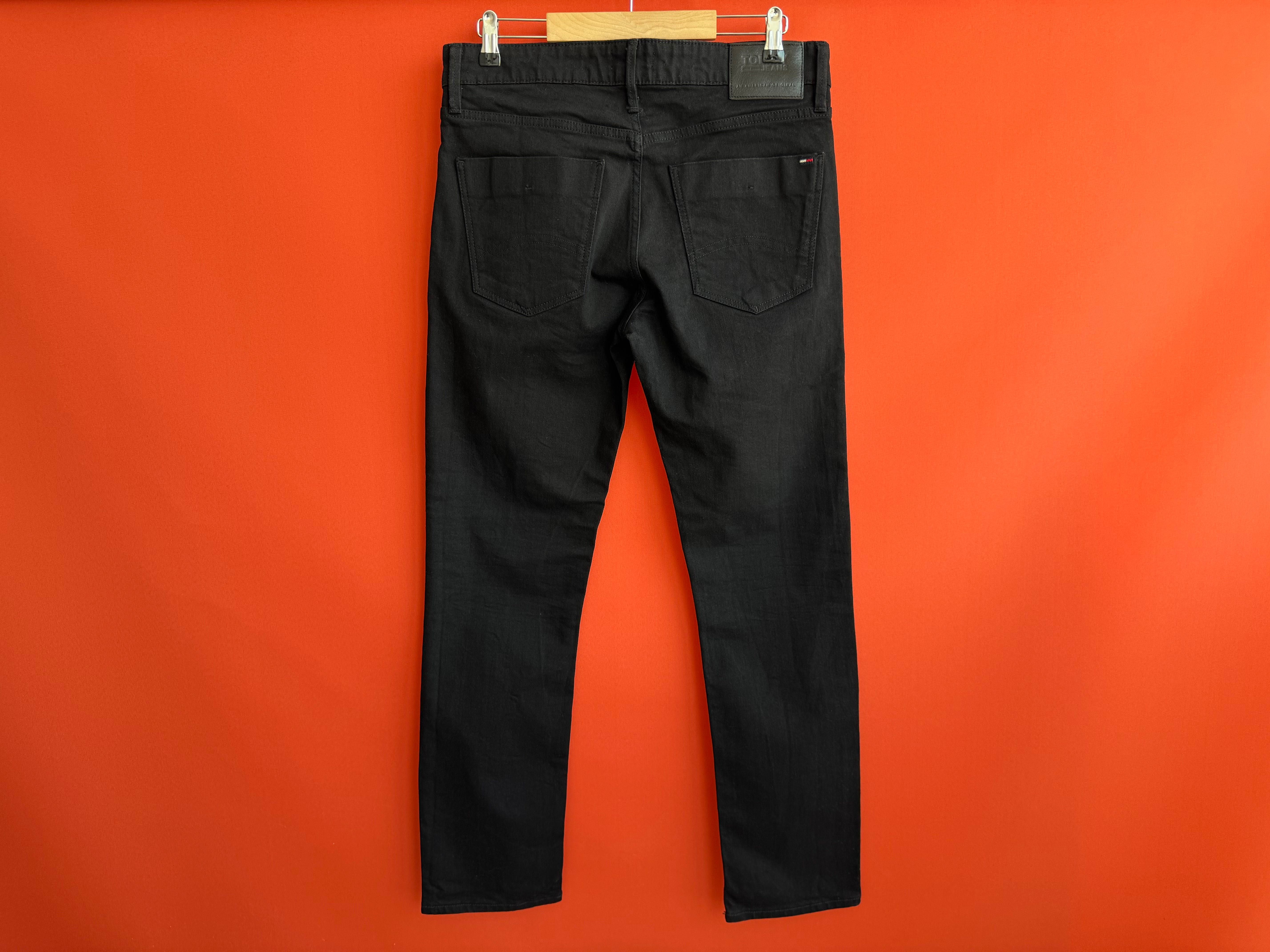 Tommy Hilfiger Jeans Оригінал чоловічі чорні джинси розмір 32