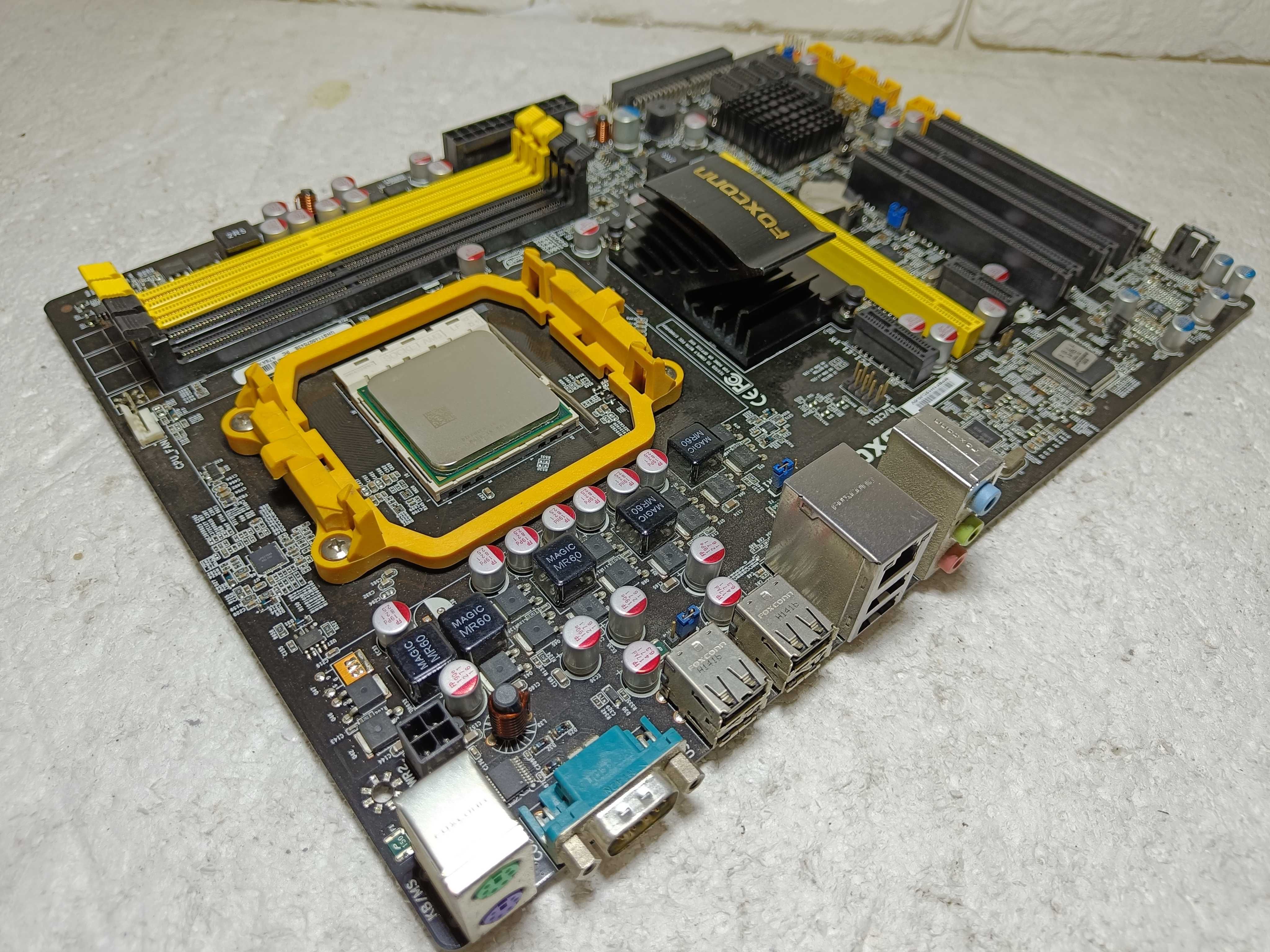 КОМПЛЕКТ Материнська AMD FAXCONN A78AX 3.0 + проц Phenom II 840X4 sAM3