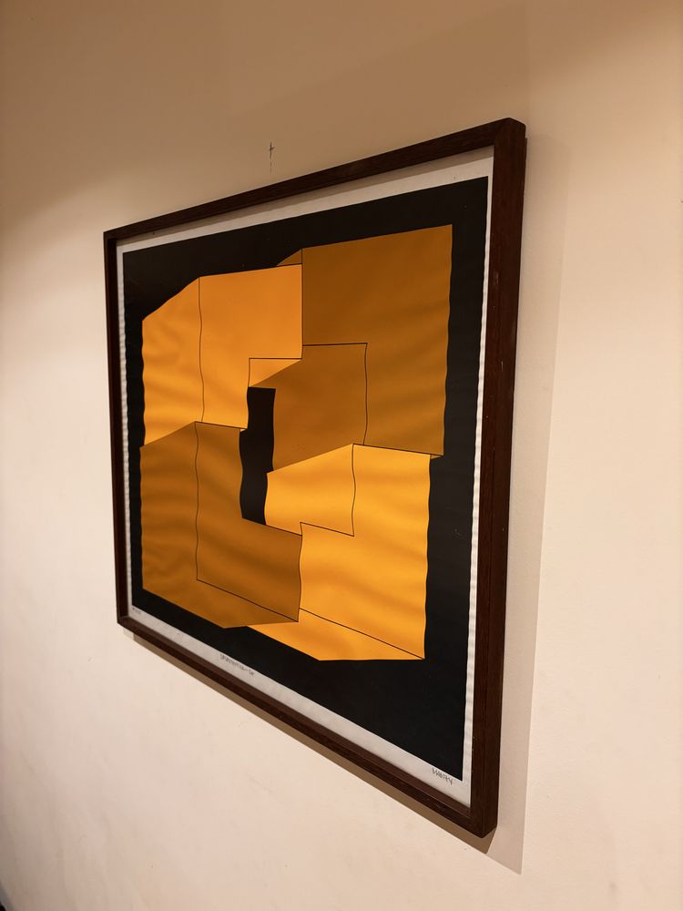 Quadro / Serigrafia MAN 74 - DESESTRUTURA-SE